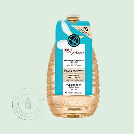 Eco-Recharge Shampooing-Douche Monoï