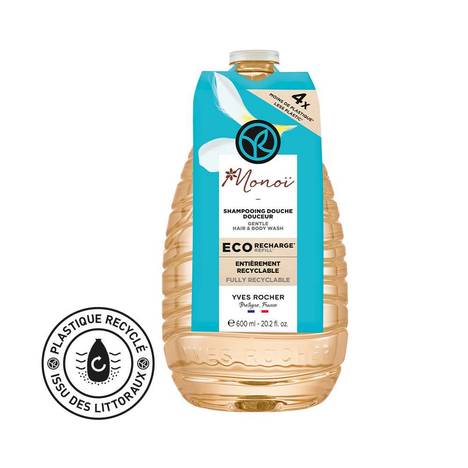 Eco-Recharge Shampooing-Douche Monoï