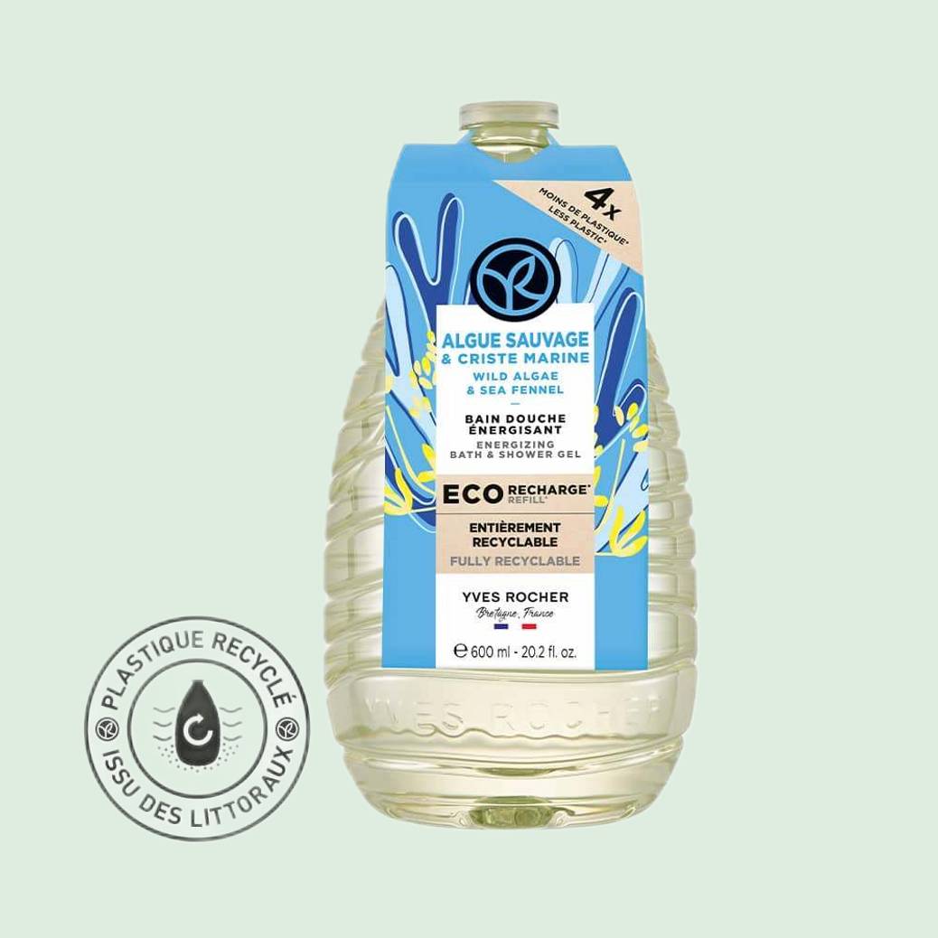 Eco-Recharge Bain Douche Algue Sauvage & Criste Marine