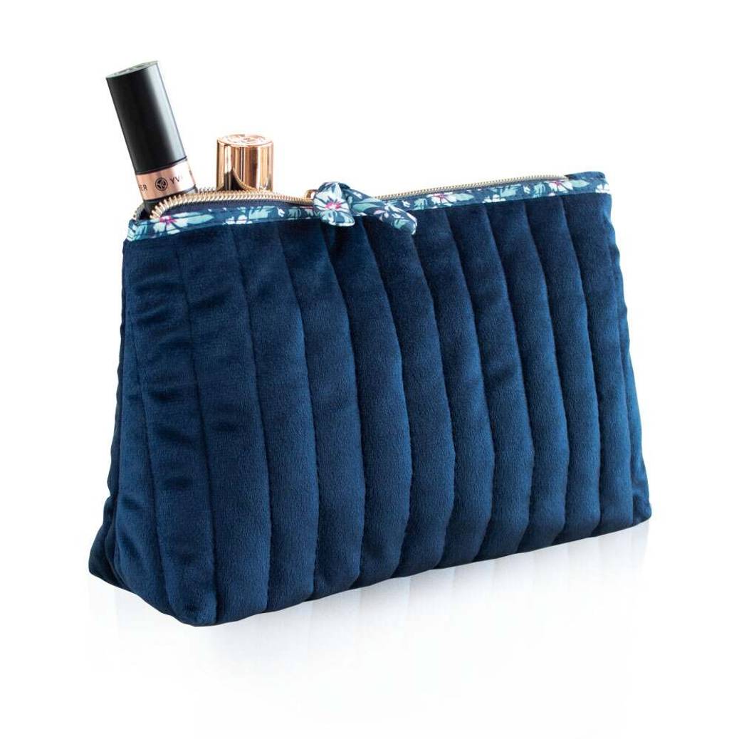 Trousse effet velours