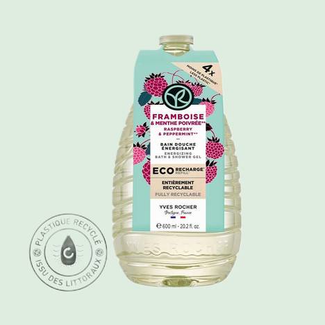Eco-Refill Raspberry & Peppermint Bath & Shower Gel