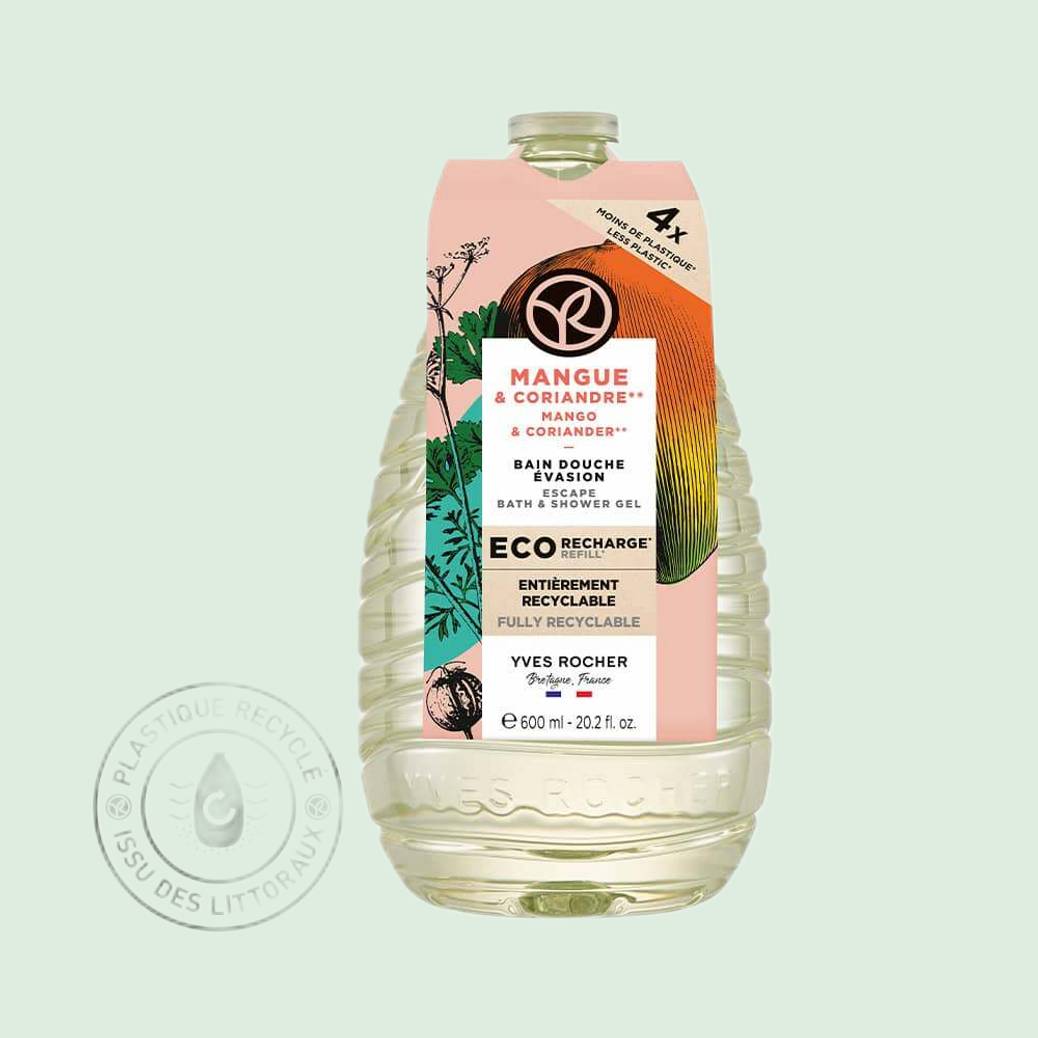 Eco-Recharge Bain Douche Mangue & Coriandre