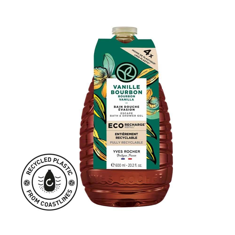 Eco-Refill Bourbon Vanilla Bath & Shower Gel