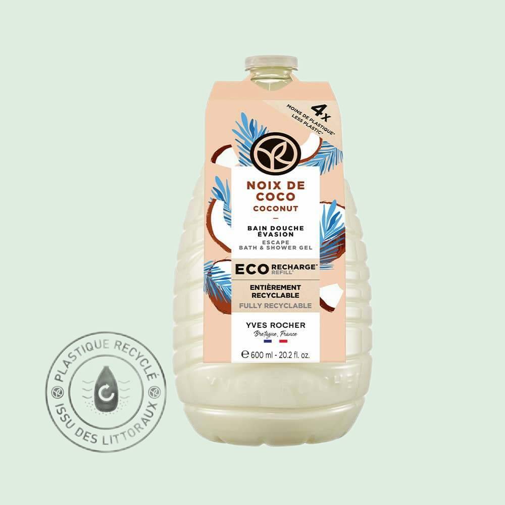 Eco-Recharge Bain Douche Noix de Coco