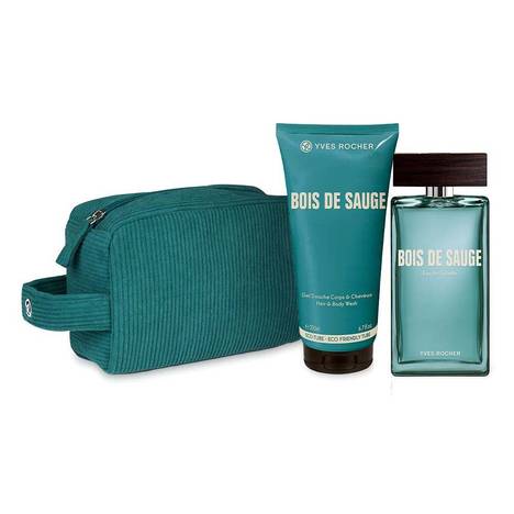 Coffret Eau de toilette et Gel douche homme - Bois de Sauge