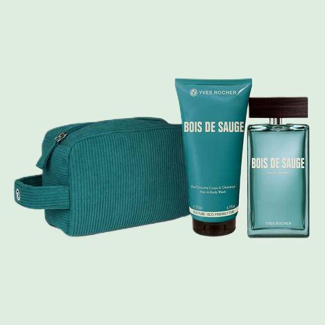 Coffret Eau de toilette et Gel douche homme - Bois de Sauge