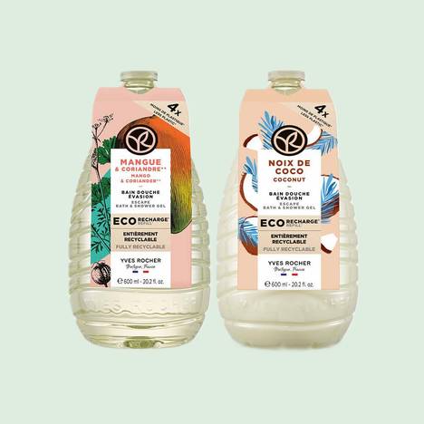 Duo Eco-Refill Bath & Shower Gel - Coconut & Mango
