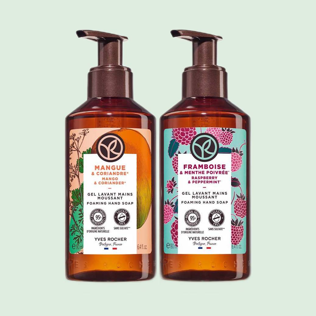 Duo Gels Lavant Mains - Mangue et Framboise