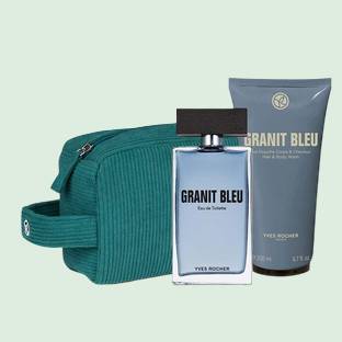 Men's Eau de Toilette and Shower Gel Set - Granit Bleu