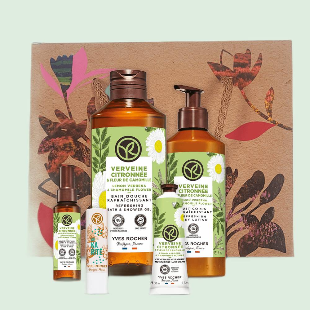 Routine Set - Lemon Verbena & Chamomile Flower