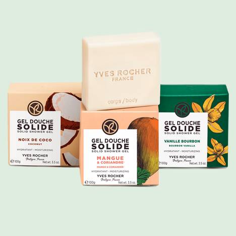 Trio Gels Douche Solides Hydratants - Senteur Tropicale