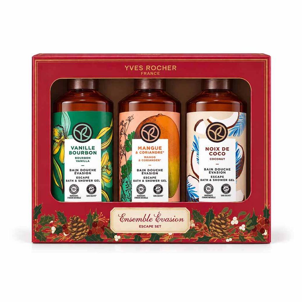 Sunny Escape Set – Shower Gels 400ml Trio