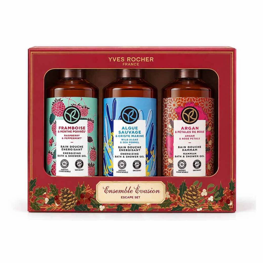 Refreshing Escape Set - Shower Gels 400ml Trio