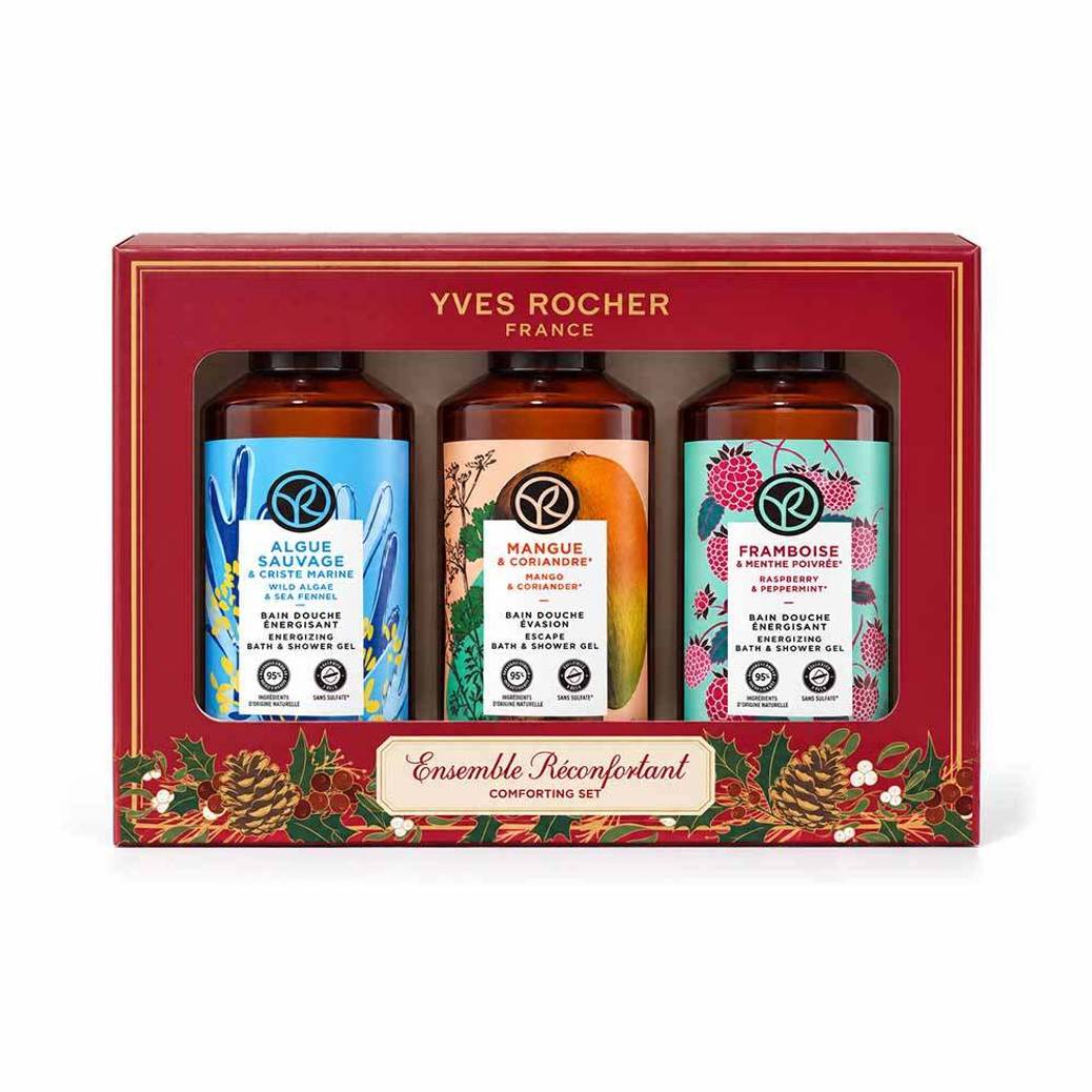 Energizing Comfort Set - Shower Gels 200ml Trio
