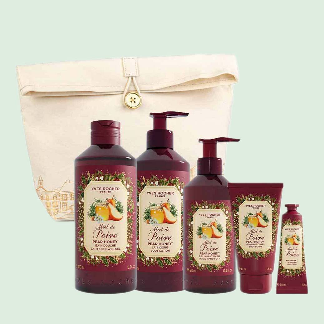 Shower, Body & Hand Care Ritual Set - Pear Honey
