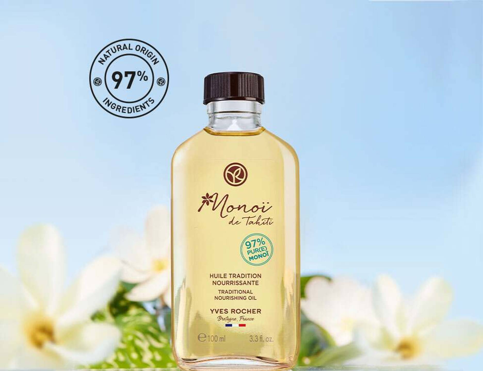 Monoï Oil Products for Body & Hair | Yves Rocher