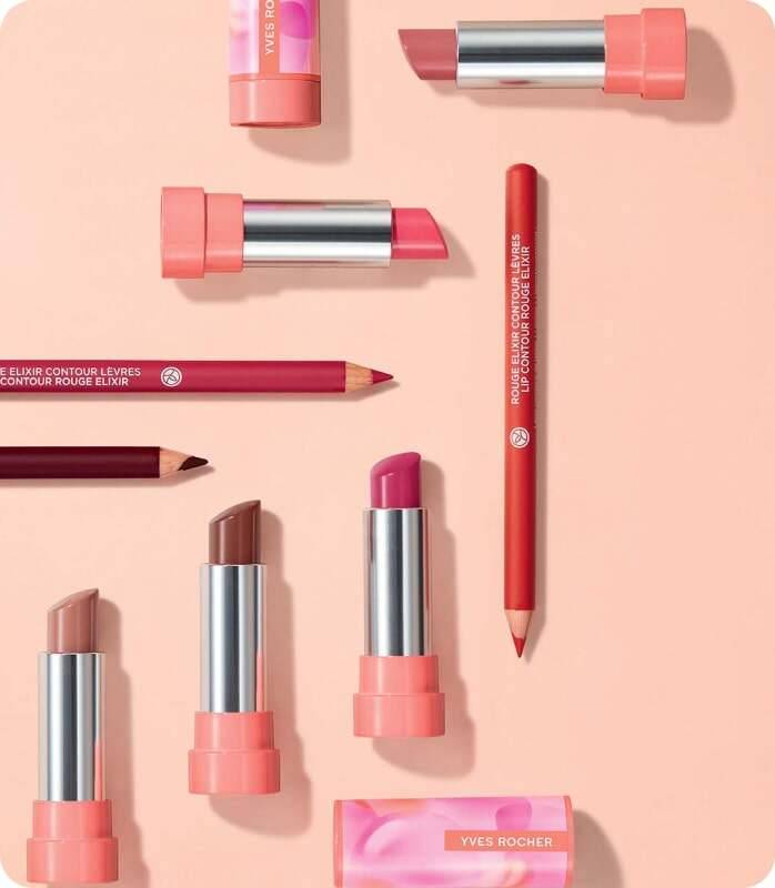 crayon lèvre contour rouge elixir par yves rocher