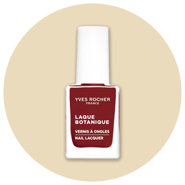 Nail Lacquer Laque Botanique Burgundy Red
