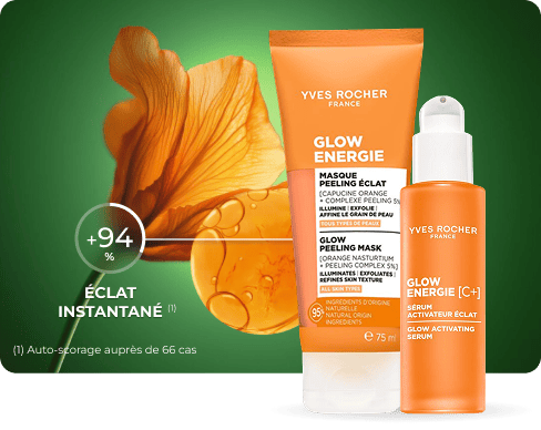 Produits gamme Glow Energie