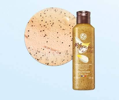 Gommage-En-Huile Bronzage Corps Éclat Monoï