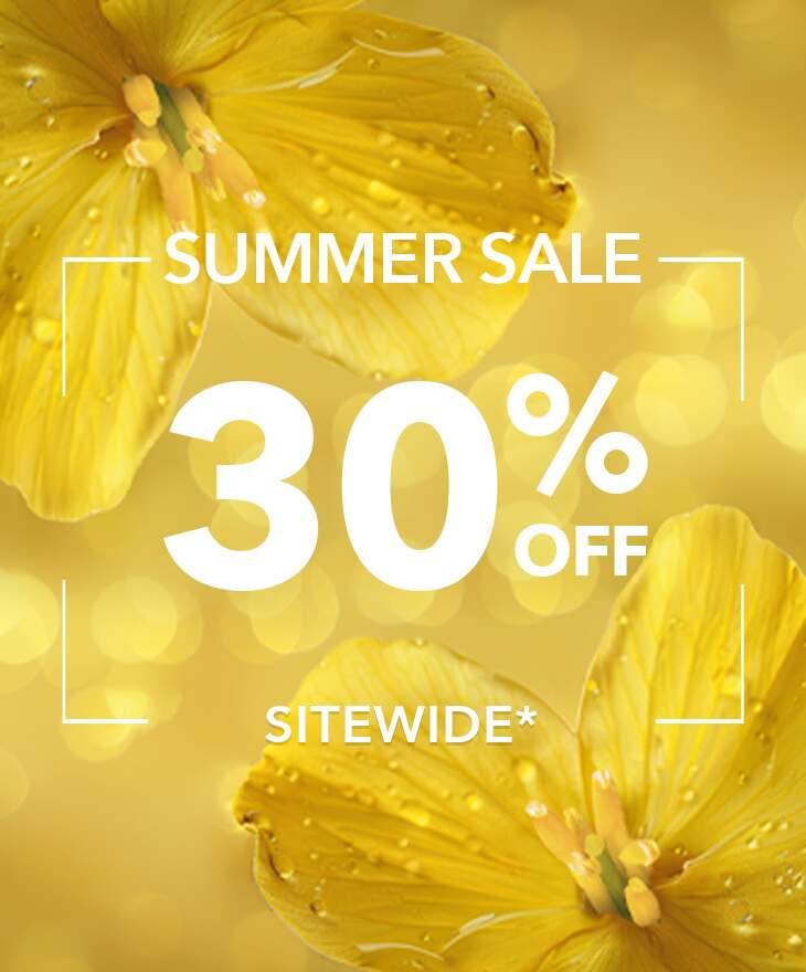SUMMER SALE 30% off sitewide*