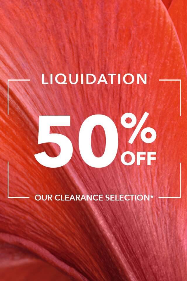 50% off a selection of products