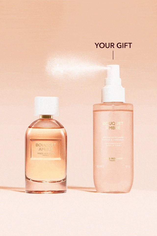 Free perfumed body spray